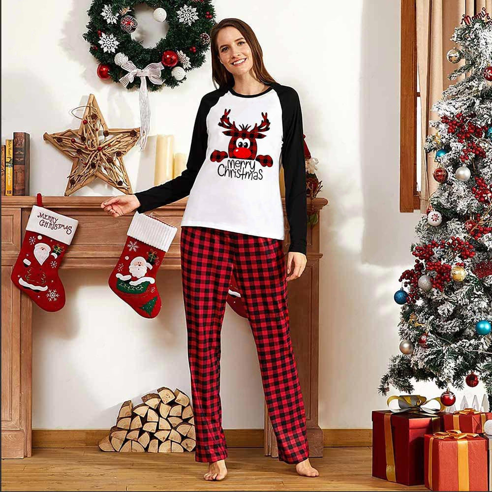 Matching Family Christmas Pajamas Sets - Parent-Child Holiday PJs Outfits