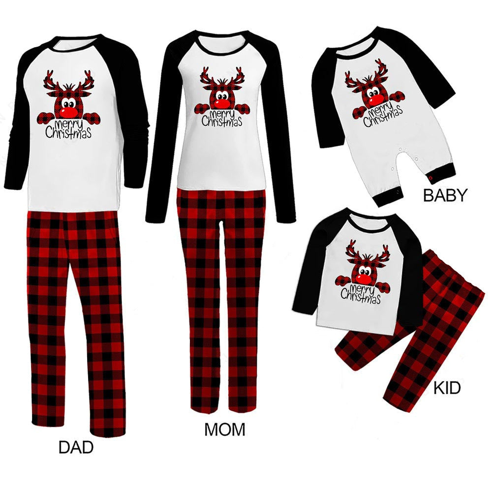 Matching Family Christmas Pajamas Sets - Parent-Child Holiday PJs Outfits