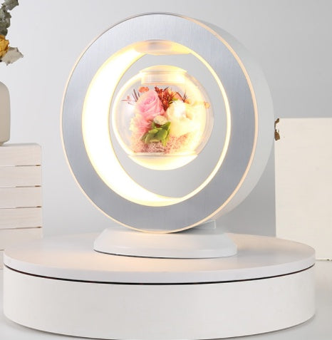 Magnetic Levitation Heart LED Night Light