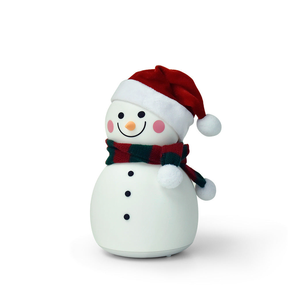 Christmas Snowman Music Night Light