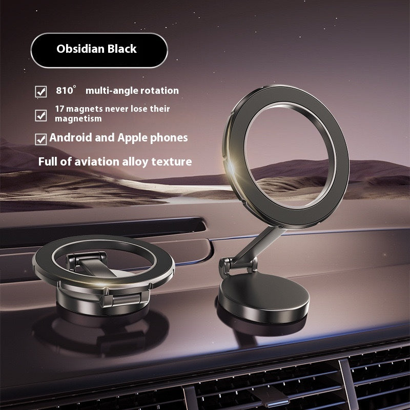 Strong Magnetic Car Phone Holder – Foldable, 360° Adjustable