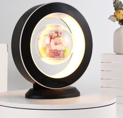 Magnetic Levitation Heart LED Night Light